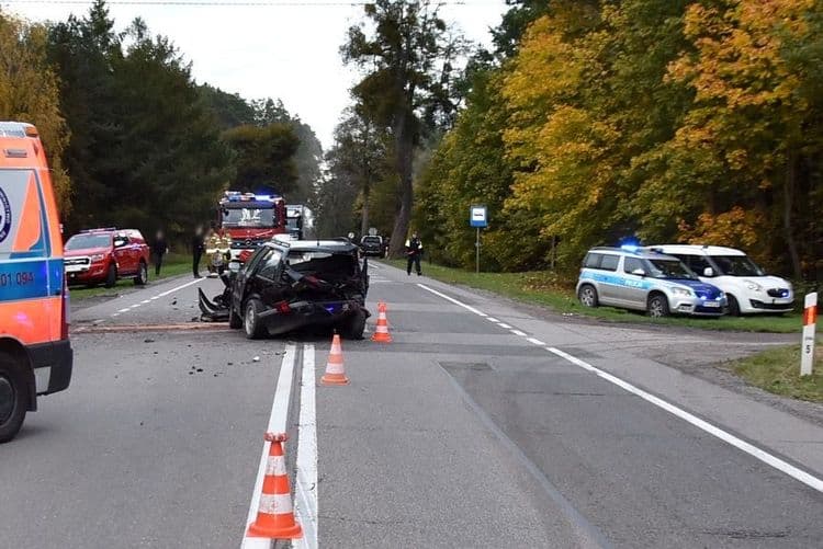 Pijany za kółkiem potrącił seniorkę. 6 rannych w trzech wypadkach