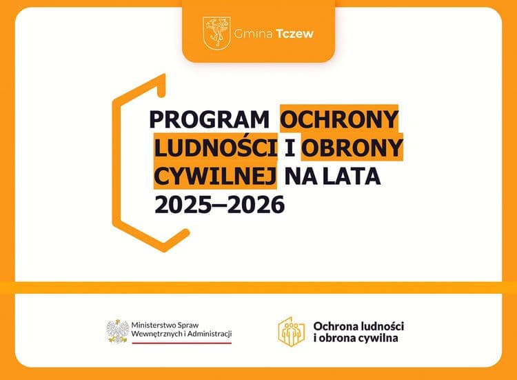 Gmina Tczew z dofinansowaniem w ramach Programu Ochrony Ludności i Obrony Cywilnej