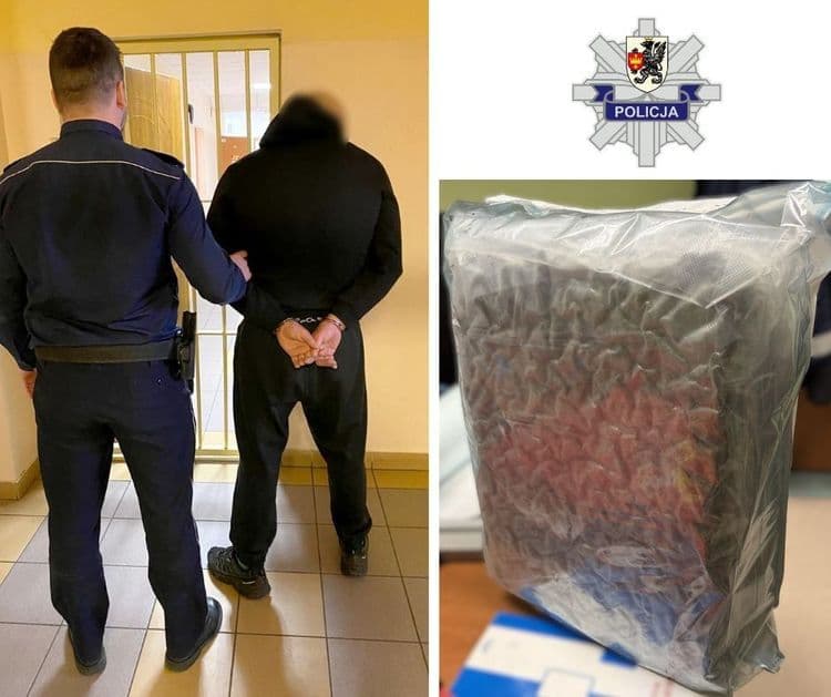 Pościg za 45-latkiem z 3 kilogramami marihuany