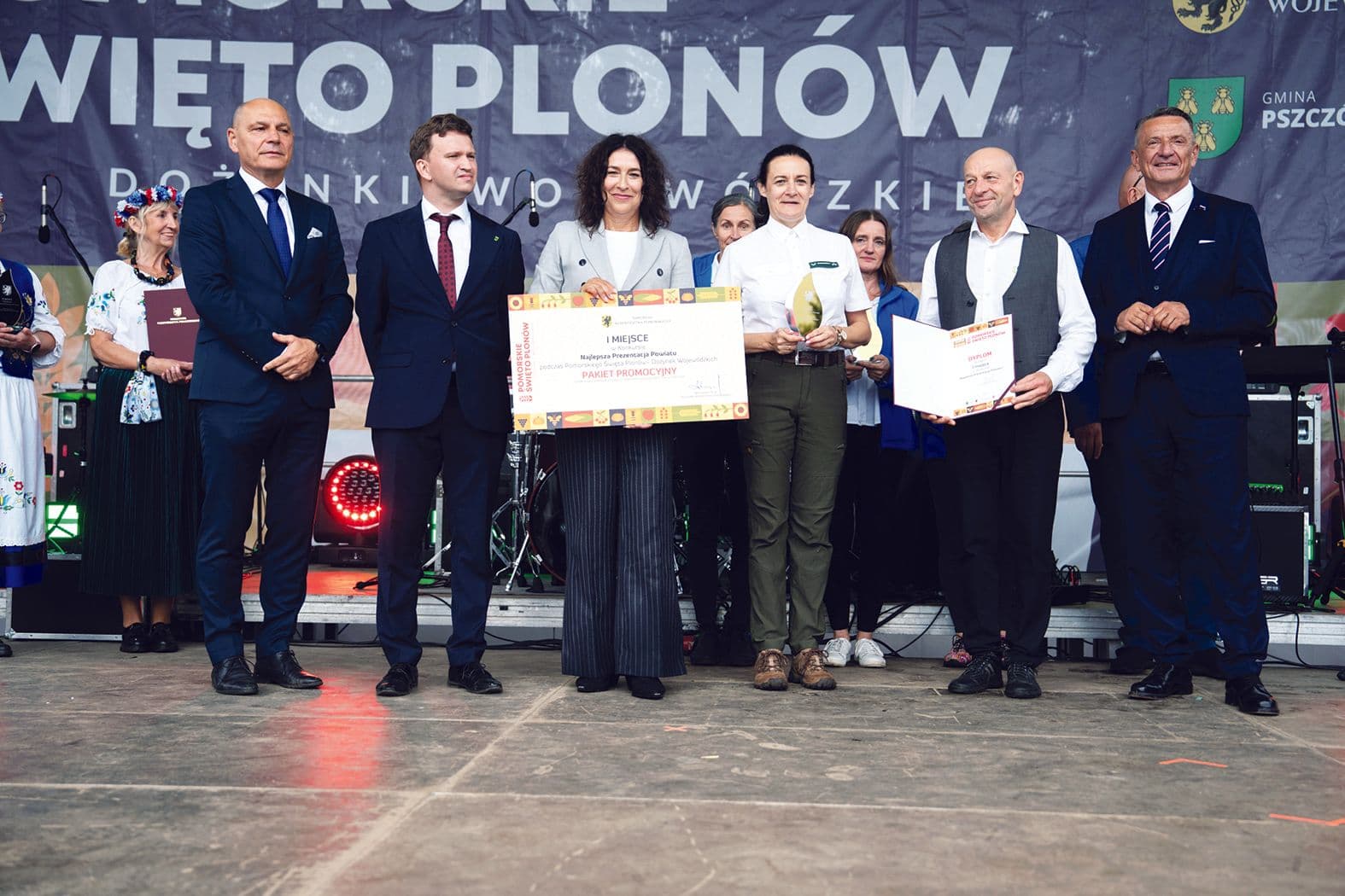 Pomorskie Święto Plonów - Powiat Starogardzki zwycięzcą w rywalizacji powiatów  